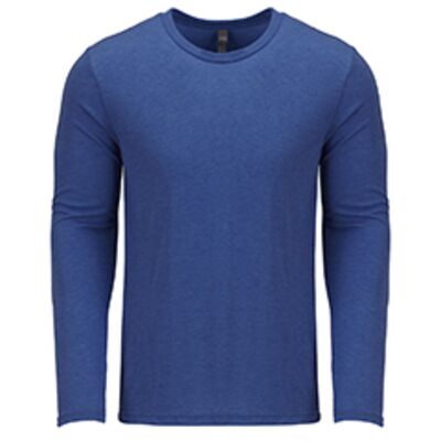 Men's Triblend Long-Sleeve Crew Thumbnail