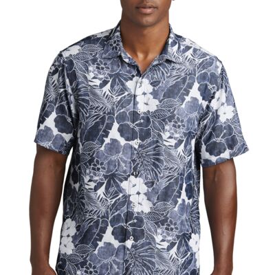 Coconut Point Playa Flora Short Sleeve Shirt Thumbnail
