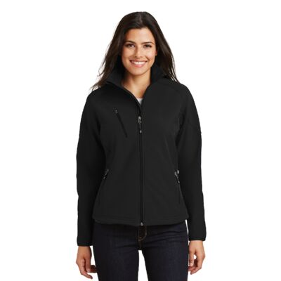 Ladies Textured Soft Shell Jacket Thumbnail