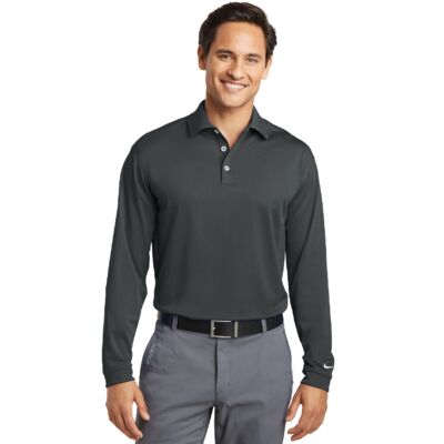 Golf Long Sleeve Dri FIT Stretch Tech Polo Thumbnail