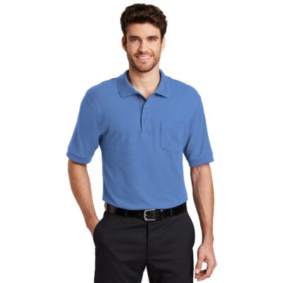 Tall Silk Touch™ Polo with Pocket Thumbnail
