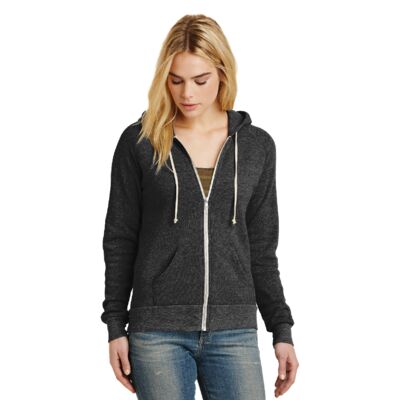 Alternative Women's Adrian Eco ™ Fleece Zip Hoodie Thumbnail