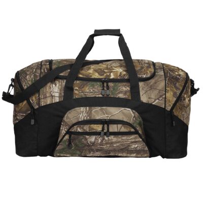 Camouflage Colorblock Sport Duffel Thumbnail
