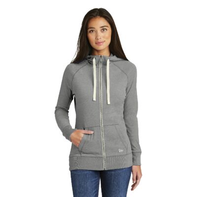 ® Ladies Sueded Cotton Blend Full Zip Hoodie Thumbnail