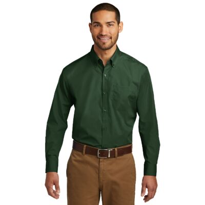 Long Sleeve Carefree Poplin Shirt Thumbnail